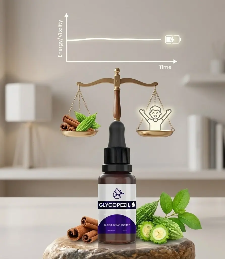 GlycoPezil natural ingredients formula with botanical extracts